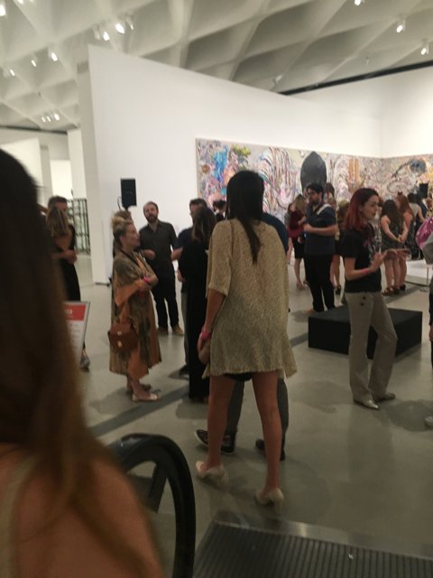 Art Lovers at The Broad Gallery
