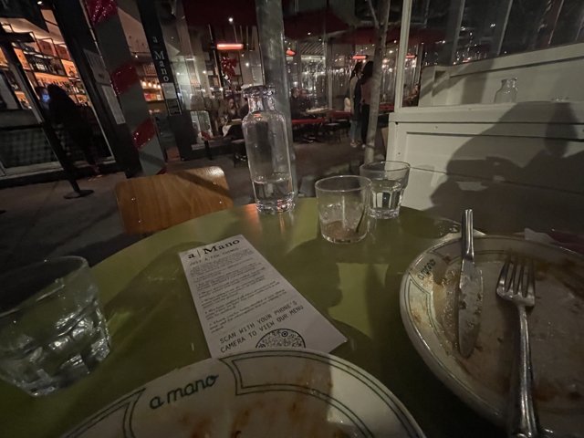 Table Setting at a SF Restaurant