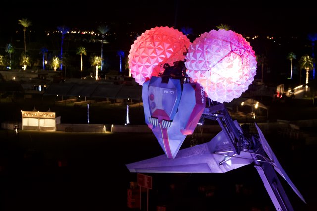 High-Flying Balloon and Plane Illumination