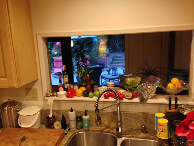 Two Sinks in a Serene Altadena Kitchen