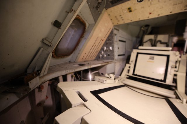 USS Hornet Aircraft Carrier Interior Command Module