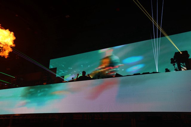 DJ Silhouette Ignites Wobbleland with Fire and Lasers