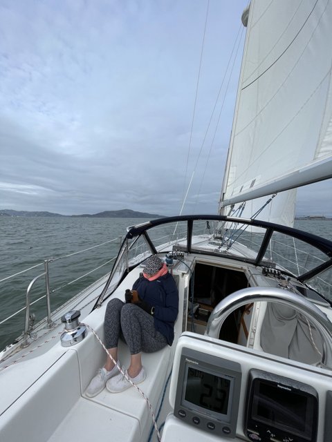 Serene Sail on San Francisco Bay
