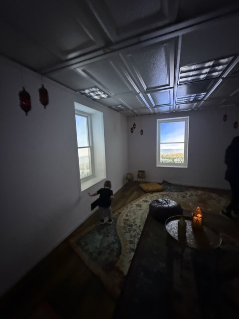 Curious Exploration in a Cozy Corner