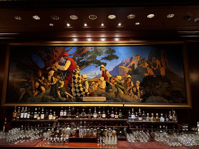 Jackie Coogan enjoying an Artful Night at San Fran's Pub