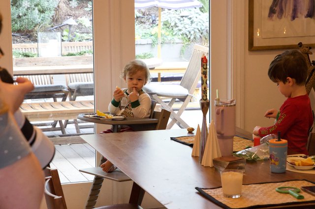 Children's Christmas Eve Dinner at Home