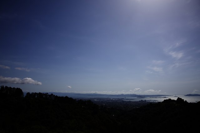 Serene Bay View from Berkeley Hills