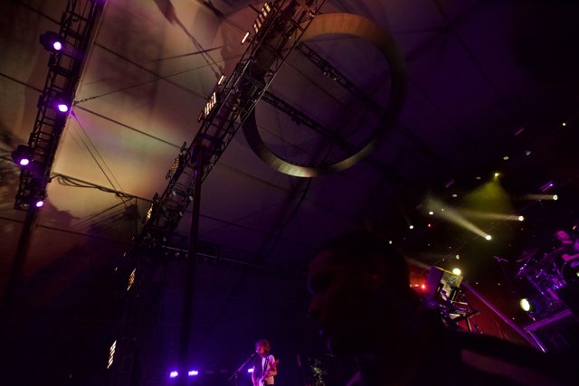 Yngwie Malmsteen Rocks the Stage Under Purple Lights