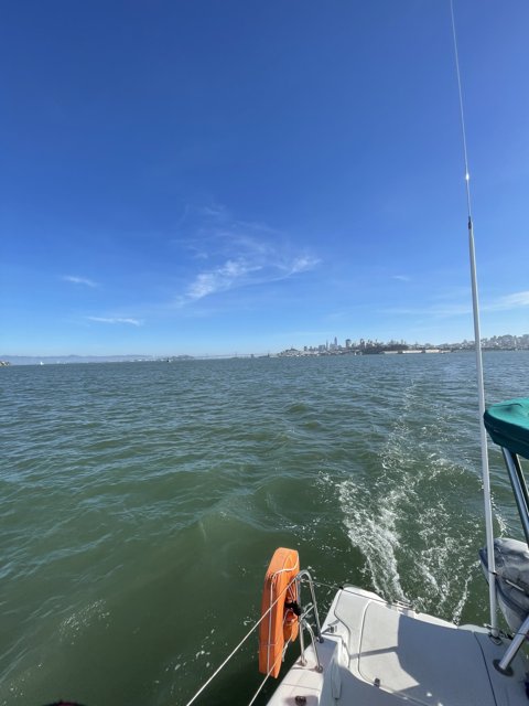 Sailboat Journey Across San Francisco Bay
