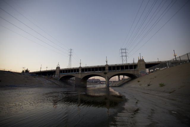 Overpass Bridges over LA River