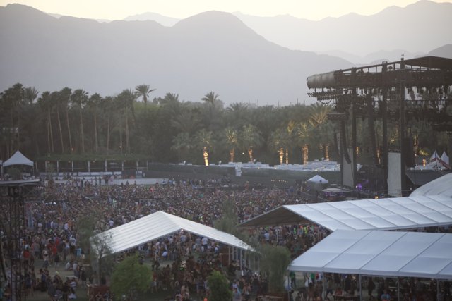 A Sea of People at Coachella's Concert