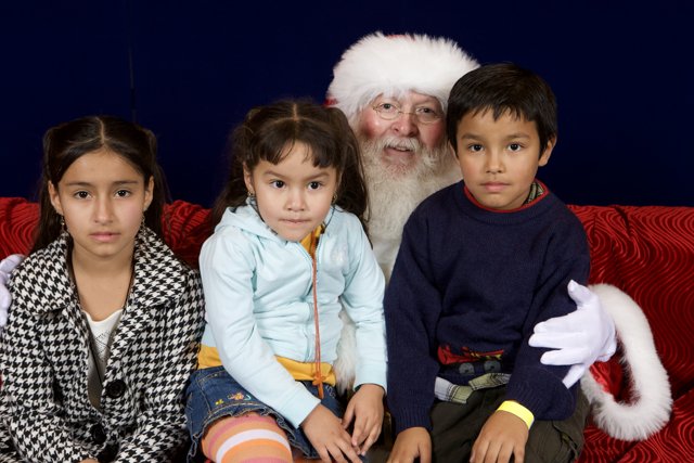 Christmas Cheer with Santa and the Kids