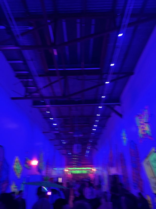 Skrillex Concert Performance with Dramatic Blue Lighting