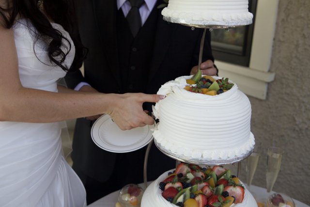 Cutting the Wedding Cake