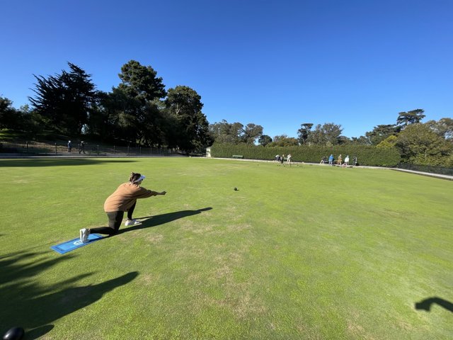 Lawn Bowling Fun in Golden Gate Park