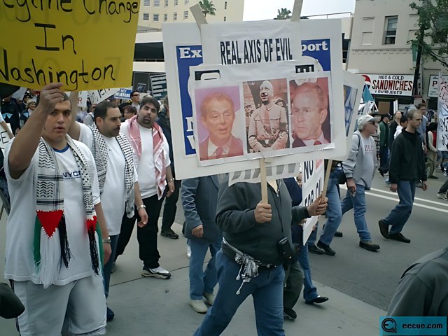 Protest Parade in 2002