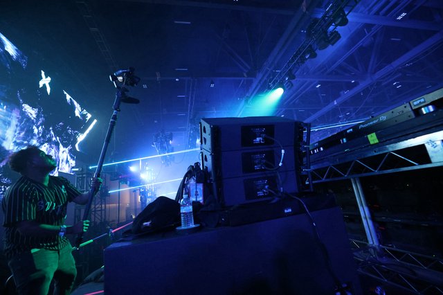 Behind the Stage at Wobbleland 2026 Festival