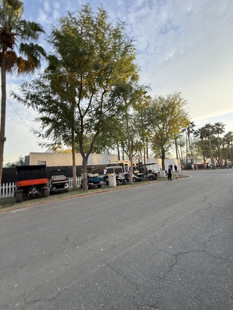 Sunset on the Streets of Indio