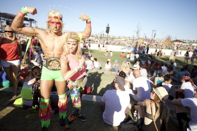 Rainbow Hippies Take Over Coachella