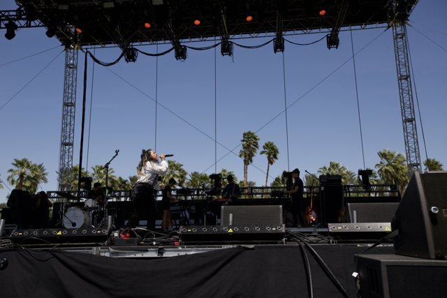 Entertainer Takes Over Coachella Stage