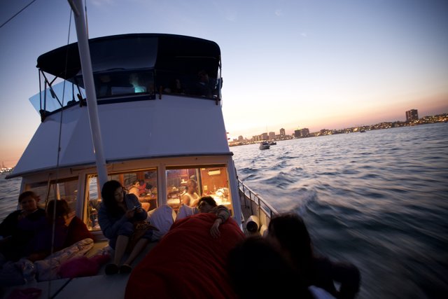 Sunset Cruise on the Lake