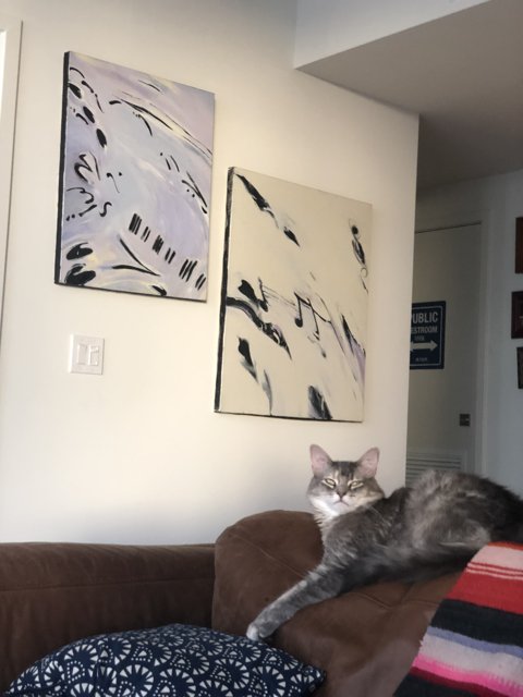 A Feline Art Critic