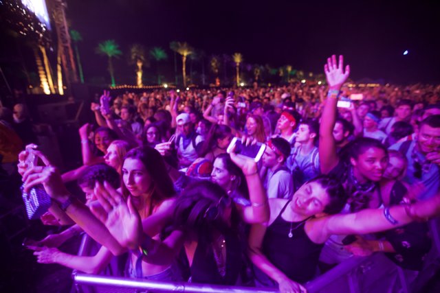 Urban Nightlife: Capturing the Crowd at Coachella