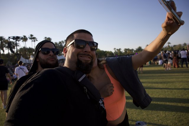 Sunset Selfies at Coachella