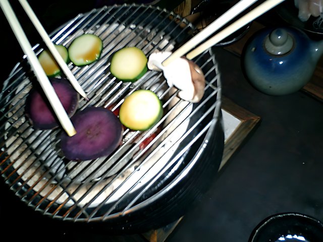 Grilling Up a Vegetable Feast in Tokyo