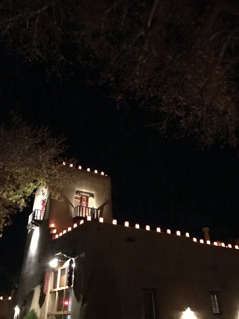 Illuminated Villa in Santa Fe