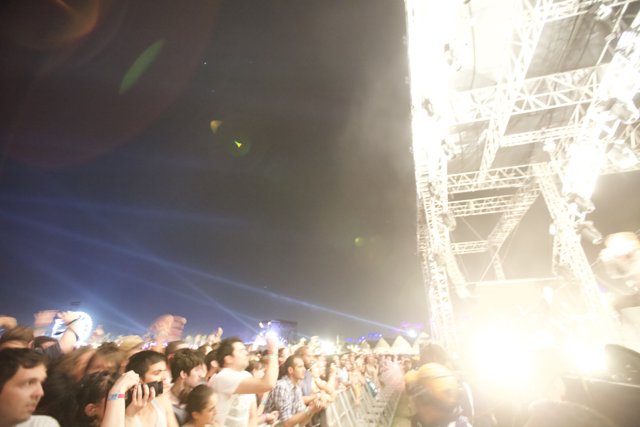 Lights, Crowd, and Music: A Rocking Concert at Coachella