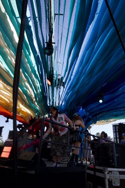 Festival Colors in Motion: Coachella 2024