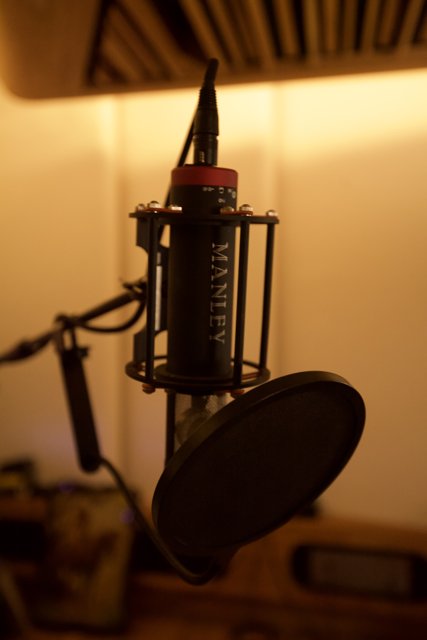 Recording Studio Mic with Illumination