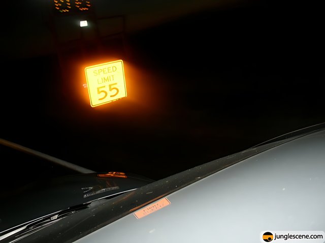 Nighttime Traffic Sign