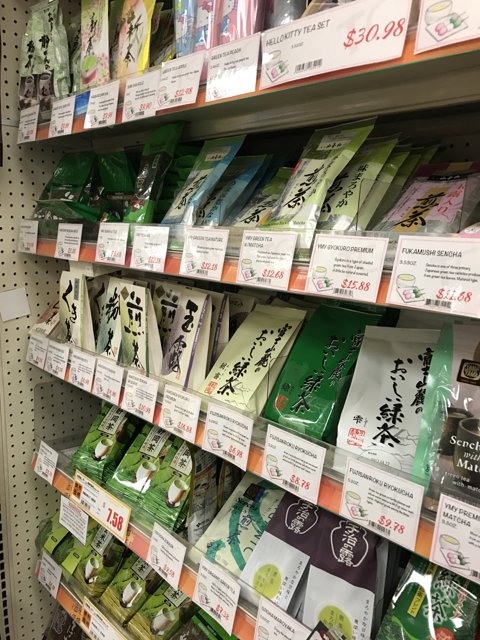 Tea Galore at the Local Grocery Shop
