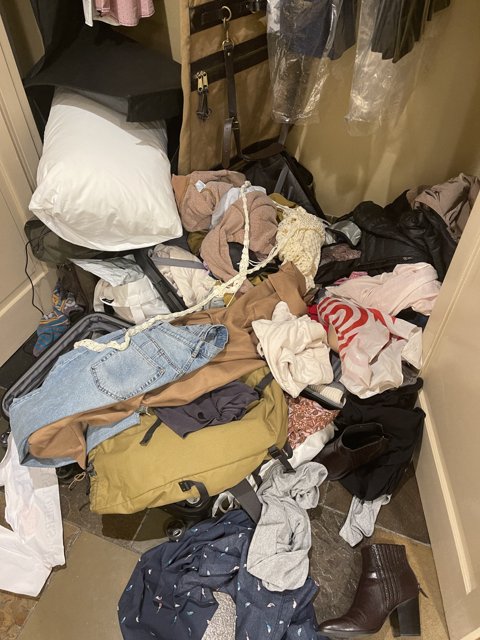 A Messy Closet in Santa Fe
