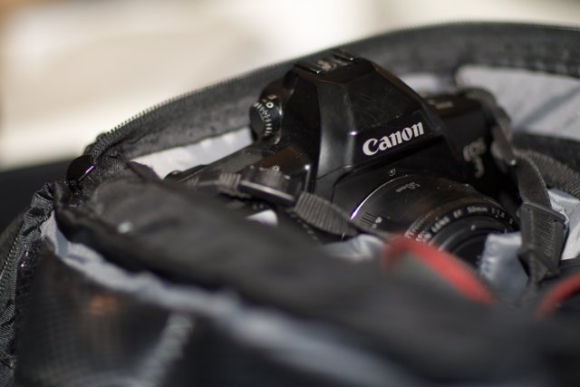 Canon EOS Rebel T3i Camera Bag and Accessories
