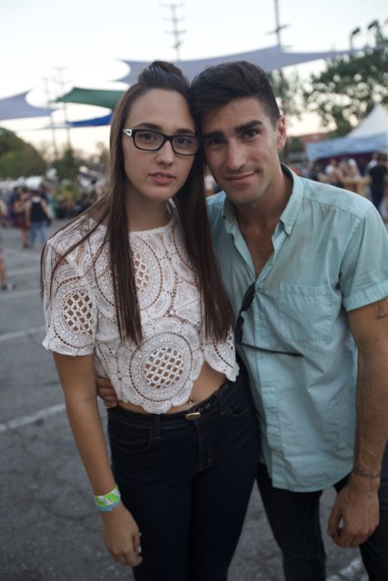 A Young Couple at FYF Bullock 2015