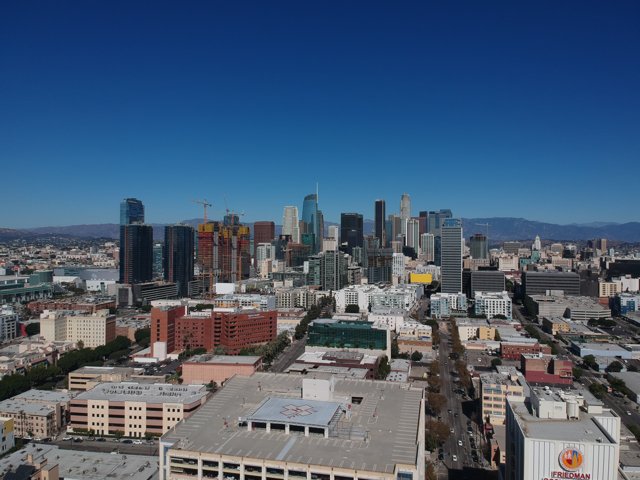 Los Angeles Skyline from Above