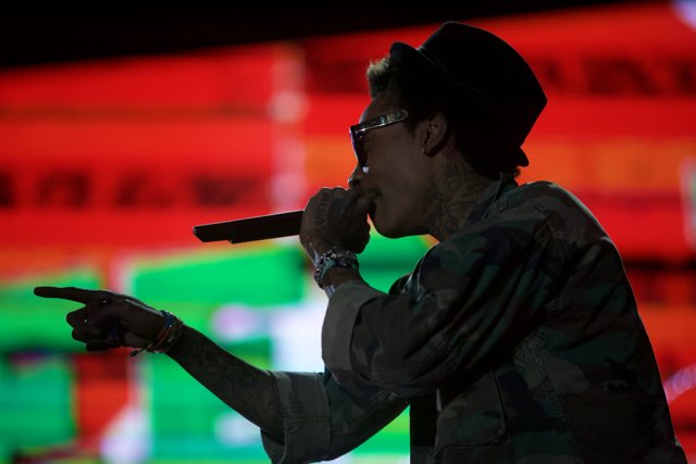 Wiz Khalifa Rocks the Grammy Stage