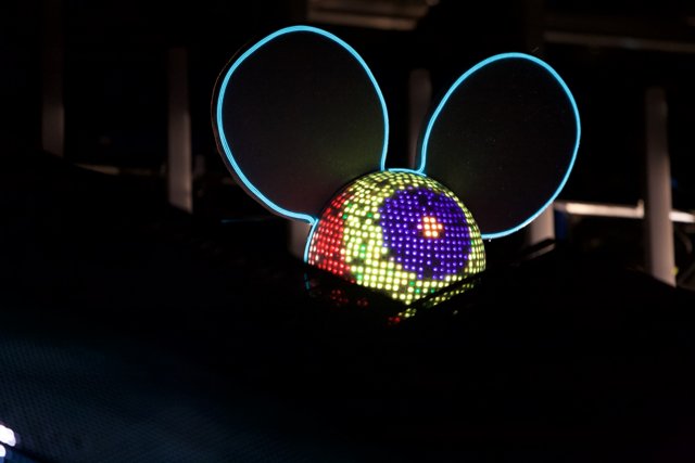 Glowing Mouse Head