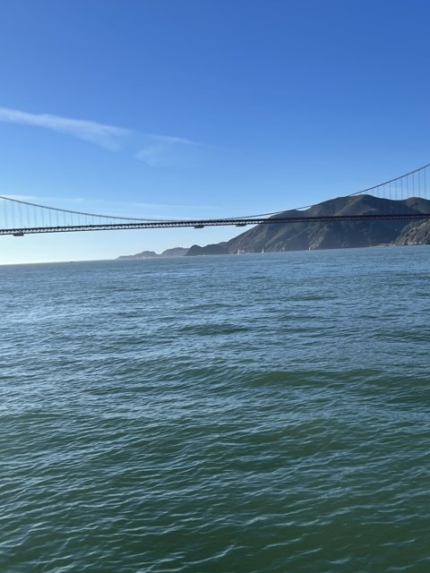 Golden Gate Bridge in San Francisco Bay