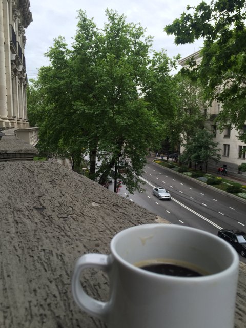Coffee with a View in Tbilisi
