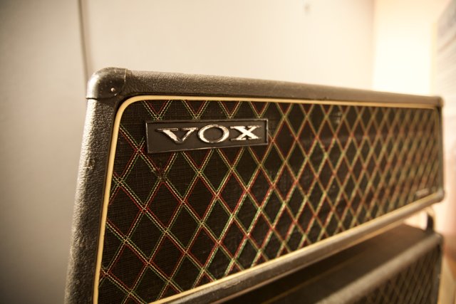 Vintage Vox Amplifier Headstock at the Museum of Making Music