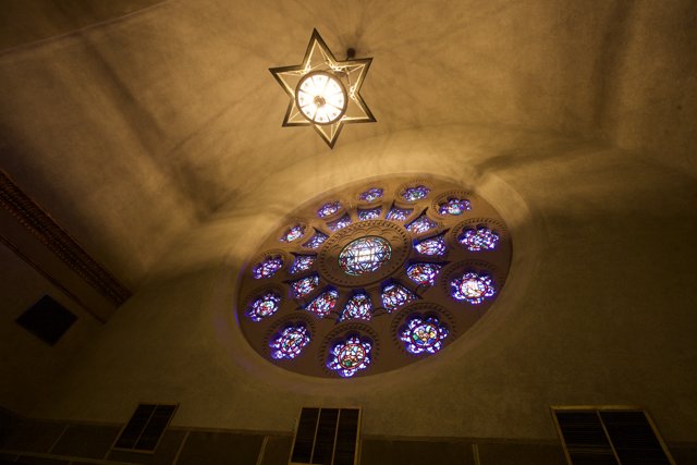 The Illuminated Star Window