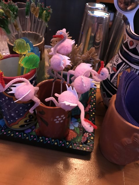 Flamingo Potted Plants