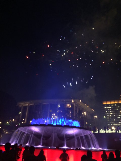 Fireworks Spectacle at Civic Center Fountain