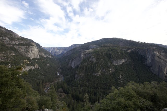 Majestic Mountainside of Yosemite 2023