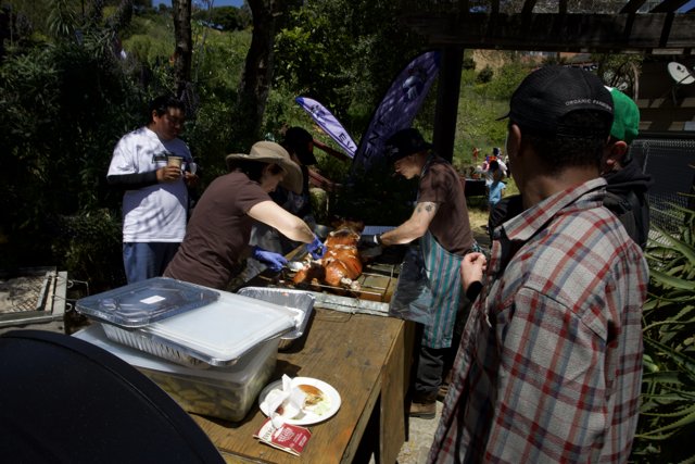 Community Feast at Alemany Farm Earth Day Celebration