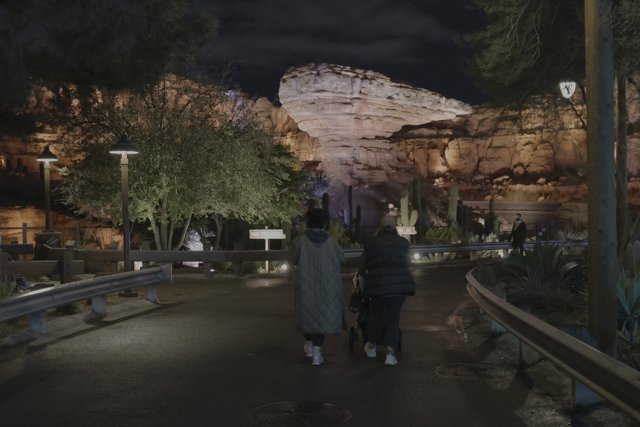 Nighttime Stroll at Disneyland Resort